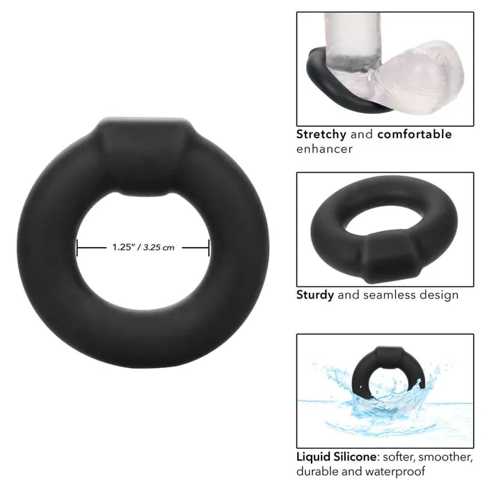 Male Sex Toys California Exotic Novelties Alpha Liquid Silicone Optimum Ring