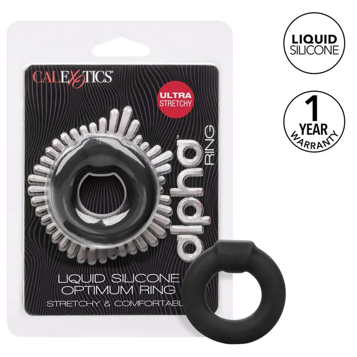 Male Sex Toys California Exotic Novelties Alpha Liquid Silicone Optimum Ring
