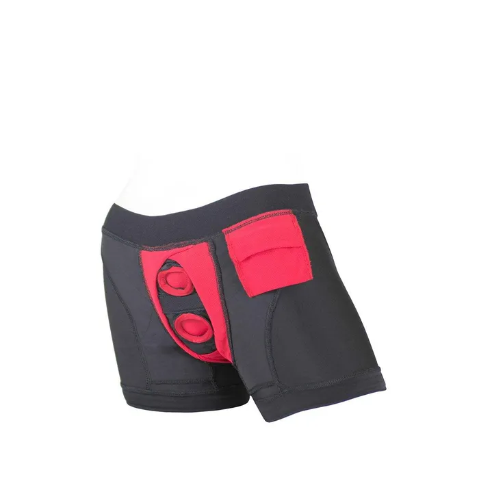 SpareParts Anal SpareParts Tomboii Black and Red Nylon