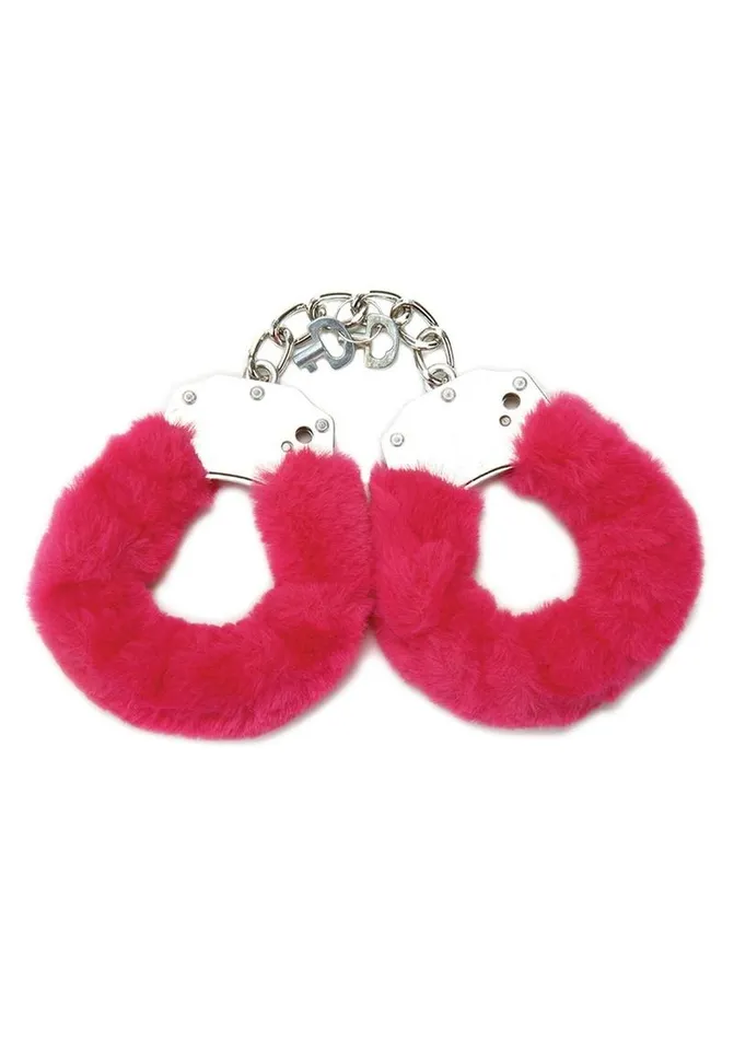 Couples Whipsmart WhipSmart Furry Cuffs with Eye Mask