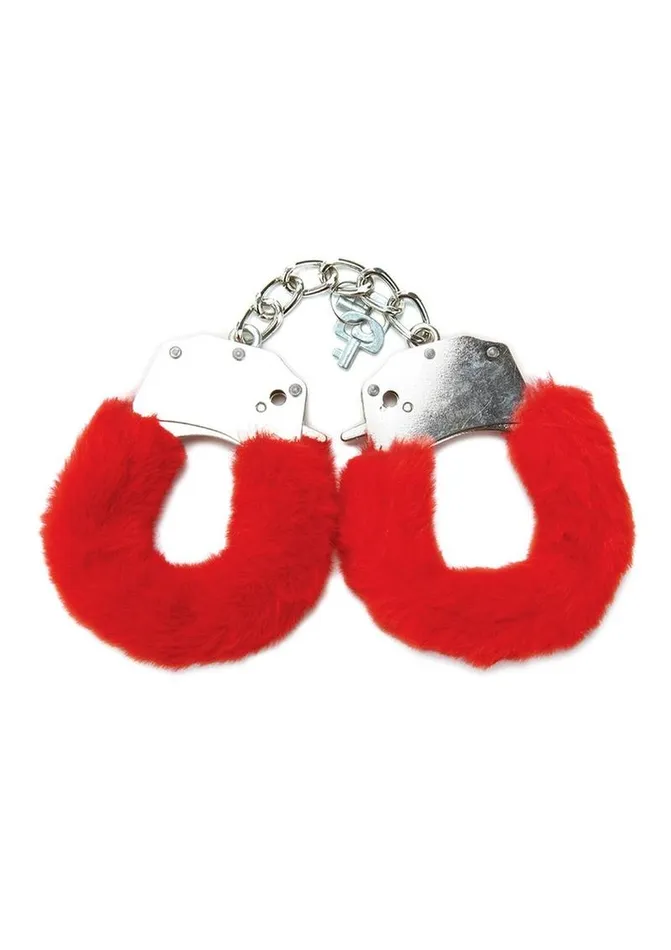 Couples Whipsmart WhipSmart Furry Cuffs with Eye Mask