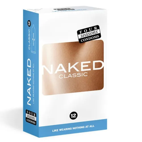 Female Sex Toys Claredale Naked Classic 12 Pack Condoms