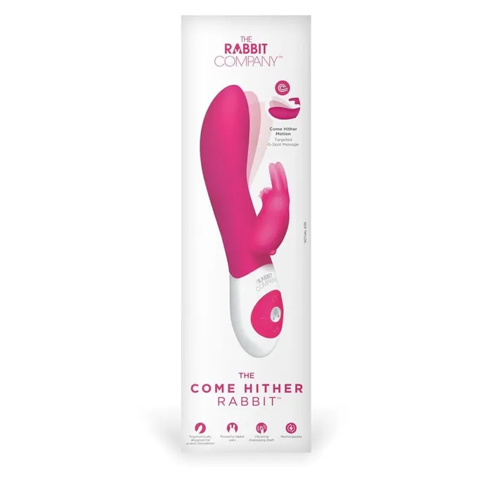 The Rabbit Company The Come Hither Rabbit Hot Pink The Rabbit Company Vibrators