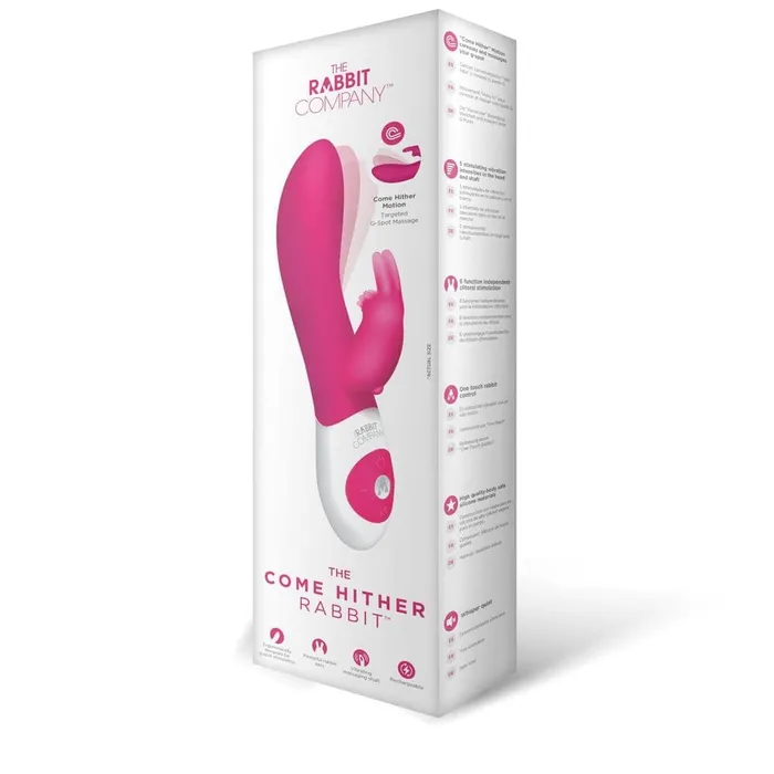 The Rabbit Company The Come Hither Rabbit Hot Pink The Rabbit Company Vibrators